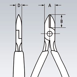 SZCZYPCE TNĄCE BOCZNE 125MM