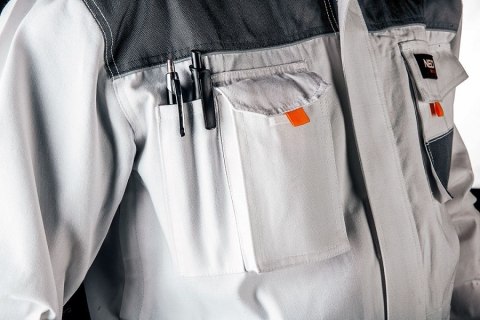 BLUZA ROBOCZA BIAŁA, HD, XL/56