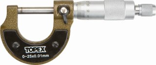 MIKROMETR 0-25MM DOKŁADNOŚĆ 0.01 MM