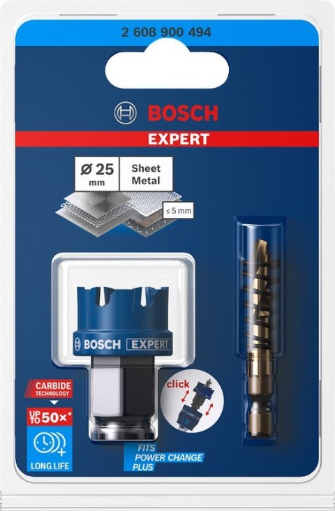 OTWORNICA TCT EXPERT SHEETMET 25MM