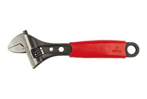 KLUCZ NASTAWNY TYPU SZWED PLASTIKOWA RĄCZKA 160MM