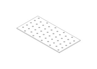 PŁYTKA MONTAŻOWA 1200*40*2.0MM