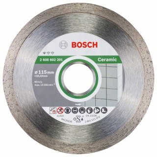 TARCZA DIAMENTOWA STANDARD FOR CERAMIC 115MM