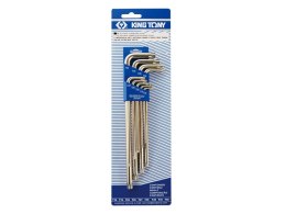 KOMPLET IMBUSÓW TORX 9 SZTUK T10 - T50