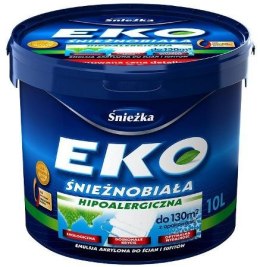 EMULSJA AKRYLOWA WEWNĘTRZNA EKO-ŚNIEŻKA BIAŁA 5L