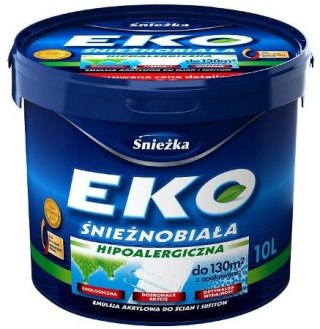 EMULSJA AKRYLOWA WEWNĘTRZNA EKO-ŚNIEŻKA BIAŁA 5L