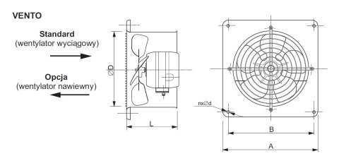 WENTYLATOR VENTO 21 1F