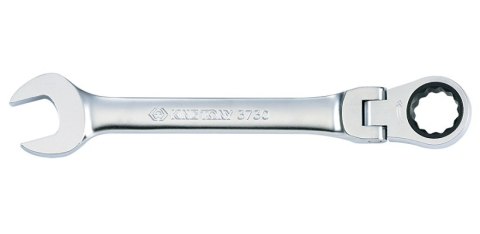 KLUCZ PŁASKO-OCZKOWY PRZEGUBOWY Z GRZECHOTKĄ 14MM
