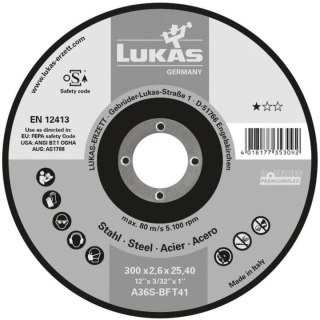TARCZA PŁASKA T1A 400*4.0*32 A30T-BF PREMIUMFLEX