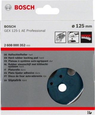 TALERZ SZLIFIERSKI D125 TWARDY
