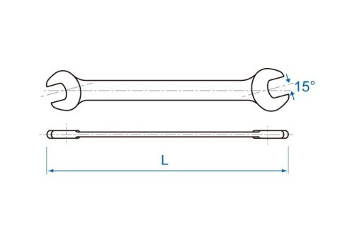 KLUCZ PŁASKI 27*29MM