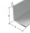 PROFIL KĄTOWY ALUMINIOWY ANODOWY 2000X25X15X1,5