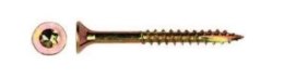 WKRĘT DO DREWNA OCYNK ŻÓŁTY NA TORX PFS+ T20 4.5*80MM