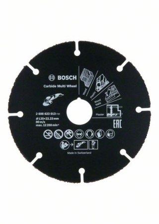 TARCZA UNIWERSALNA Z WĘGLIKÓW SPIEKANYCH MULTI WHEEL 125MM
