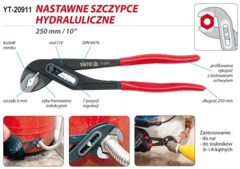 SZCZYPCE HYDRAULICZNE 250M