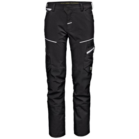 SPODNIE DO PASA SIR GEMINI GUARD, CZARNE, ROZMIAR 54