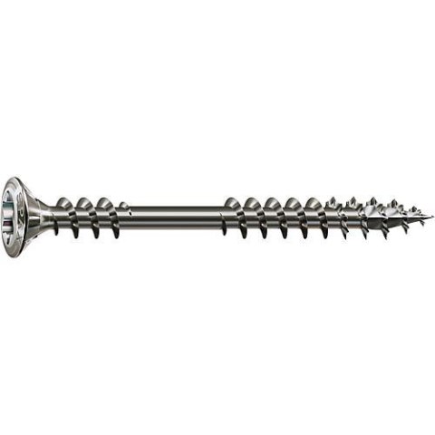 WKRĘT FASADOWY (100) A2 TX 4.5*60MM PODWÓJNY GWINT
