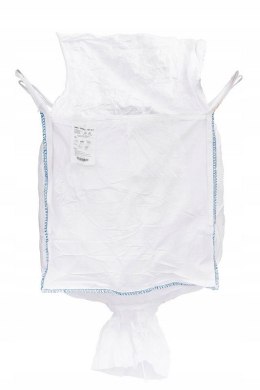 WOREK BIG-BAG 90*90*90 CM BIAŁY,OTWARTY Z KOŁNIERZEM