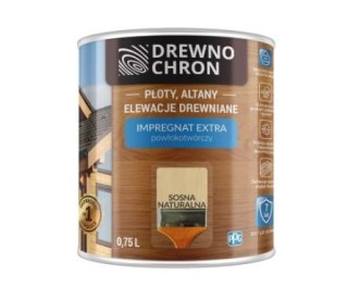 DREWNOCHRON IMPREGNAT POWŁOKOTWÓRCZY SOSNA NATURALNA 0.75L
