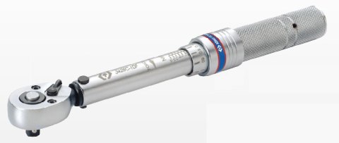 KLUCZ DYNAMOMETRYCZNY Z PRZYCISKIEM 3/8'' 5-25NM