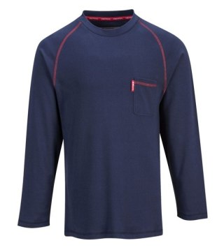 BLUZA TRUDNOPALNA BIZFLAME FR01 GRANATOWA ROZMIAR S