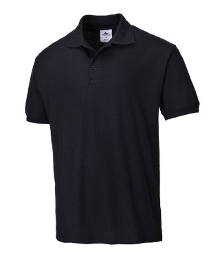 KOSZULKA POLO NAPLES, B210 CZARNA ROZMIAR L