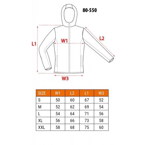 KURTKA SOFTSHELL DAMSKA S