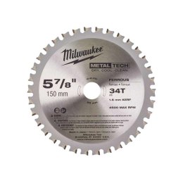 PIŁA TARCZOWA DO METALU 150*20/34 DO M18FMCS