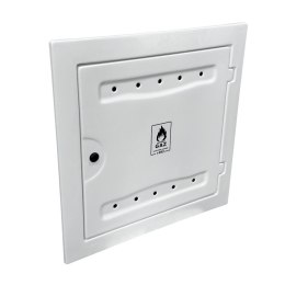 OSŁONA LICZNIKA GAZU Z TWORZYWA 150*600*600MM BIAŁA