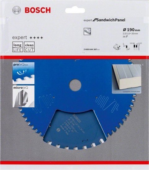 TARCZA PILARSKA EXPERT SH H 190*30-36