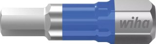 ZESTAW BITÓW T 3.0*25 MM SZEŚCIOKĄTNE 1/4'' W KASECIE, 5 CZ.