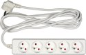 PRZEDŁUŻACZ ELEKTR./BIAŁY/ 5G Z/U 3M