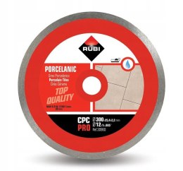 TARCZA DIAMENTOWA DO GRESU PORCELANOWEGO, OBRZEŻE CIĄGŁE CPC
