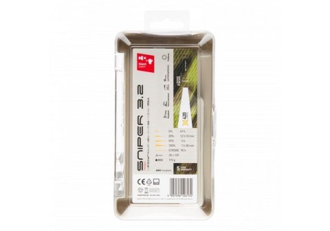 LATARKA RĘCZNA SNIPER 3.2, 420ML 4*AAA