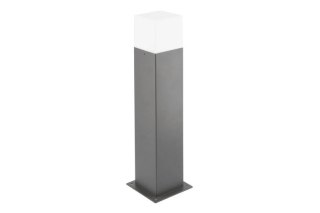 LAMPA OGRODOWA LARGO-P, SŁUPEK, GRAFIT