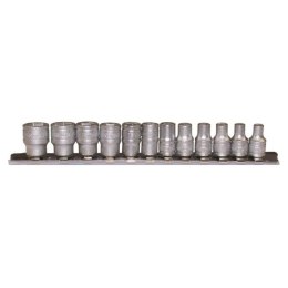 ZESTAW NASADEK Z CHWYTEM KWADRATOWYM 1/4'' M1412, 12EL.