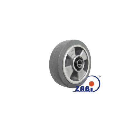 KOŁO ALUMINIUM-GUMA 125MM BEZ OBUDOWY, ŁOŻYSKO, A20GS