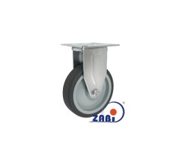 KOŁO MEBLOWE TWORZYWO+GUMA 100MM OBUDOWA STAŁA M13T