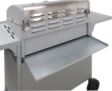 GRILL GAZOWY 4+1 ZELIWNY RUSZT, 16KW