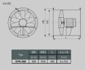 WENTYLATOR OFK-500/2A 3F