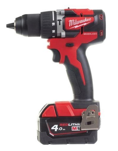 WIERTARKO-WKRĘTARKA UDAROWA AKUM. M18CBLPD-402C 2*4.0AH