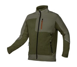 BLUZA SOFTSHELL OUTDOOR ZIELONA ROZMIAR XXL