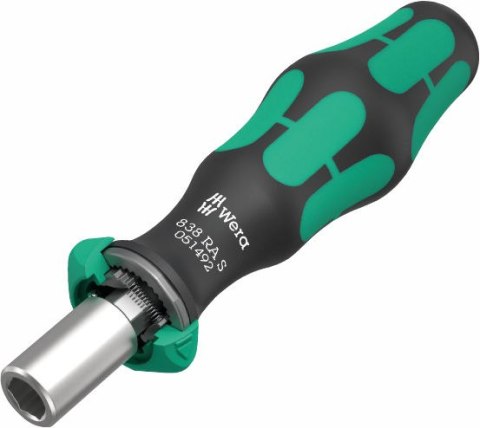 RĘKOJEŚĆ Z UCHWYTEM DO GROTÓW 838 RA S,FUNKCJA GRZECH. 1/4''