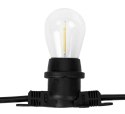 GIRLANDA 20M + 22 ŻARÓWKI FILAMENT