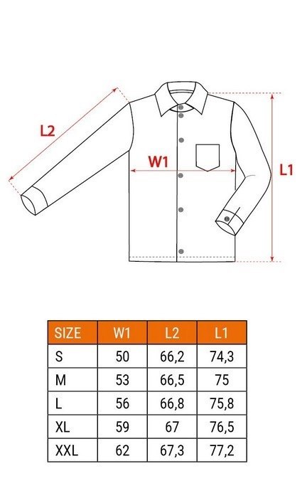 KOSZULA FLANELOWA KRATA CZERWONO-CZARNO-BIAŁA ROZMIAR XXL