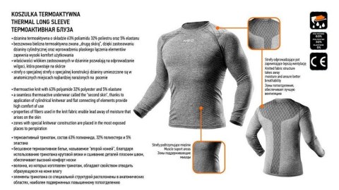 KOSZULKA TERMOAKTYWNA ROZMIAR XXL/XXXL