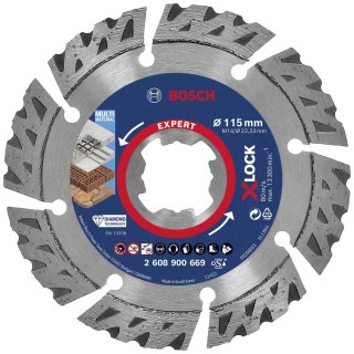 TARCZA DIAMENTOWA EXPERT XLOCK MM 115*2.4MM.