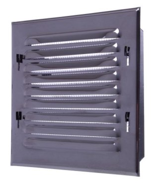 KRATKA NIERDZEWNA SKOŚNA W RAMCE Z SIATKĄ 14*14CM