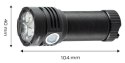 LATARKA AKUMULATOROWA USB 3300LM OSRAM P9 LED