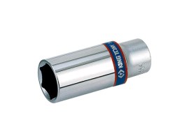 NASADKA DŁUGA 6-KĄTNA CHROMOWANA 3/8'' 21MM